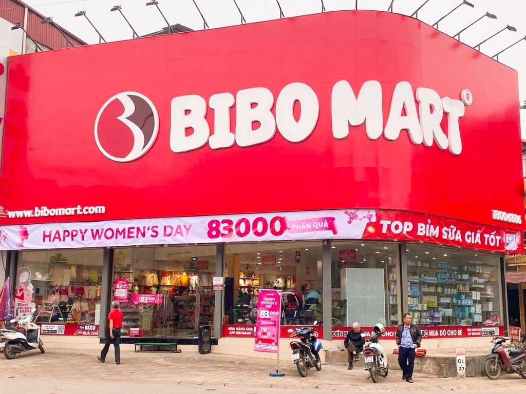 Bibo Mart là chuỗi cửa hàng lớn chuyên cung cấp các sản phẩm cho mẹ và bé