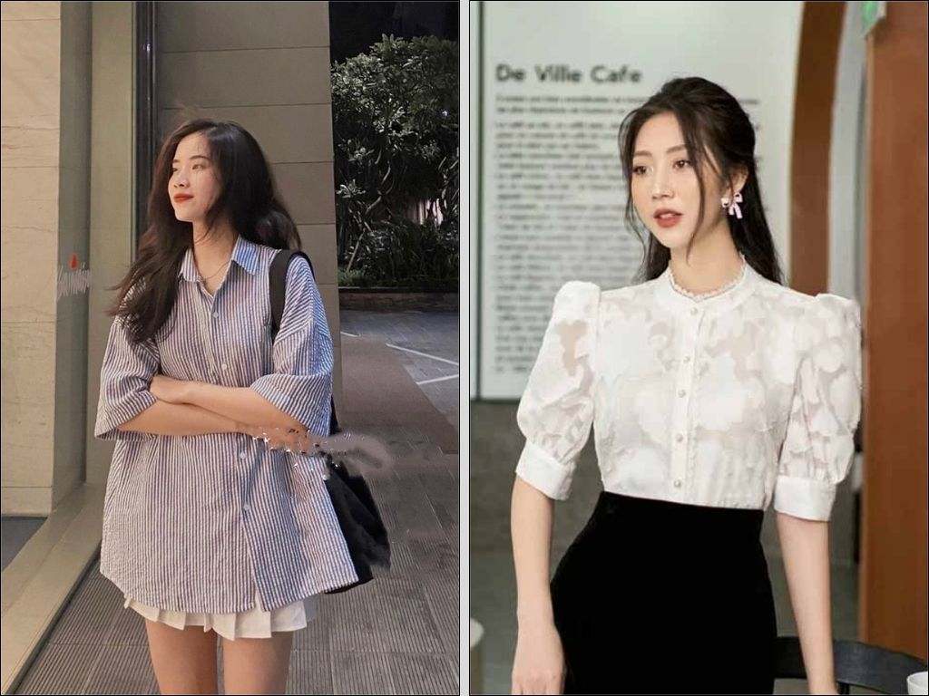 Sơ mi tay ngắn tạo cảm giác trẻ trung, năng động và thoải mái