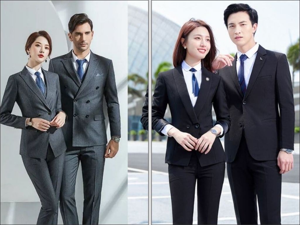 kiểu dáng chính là linh hồn của bộ đồng phục khi chọn may đồng phục