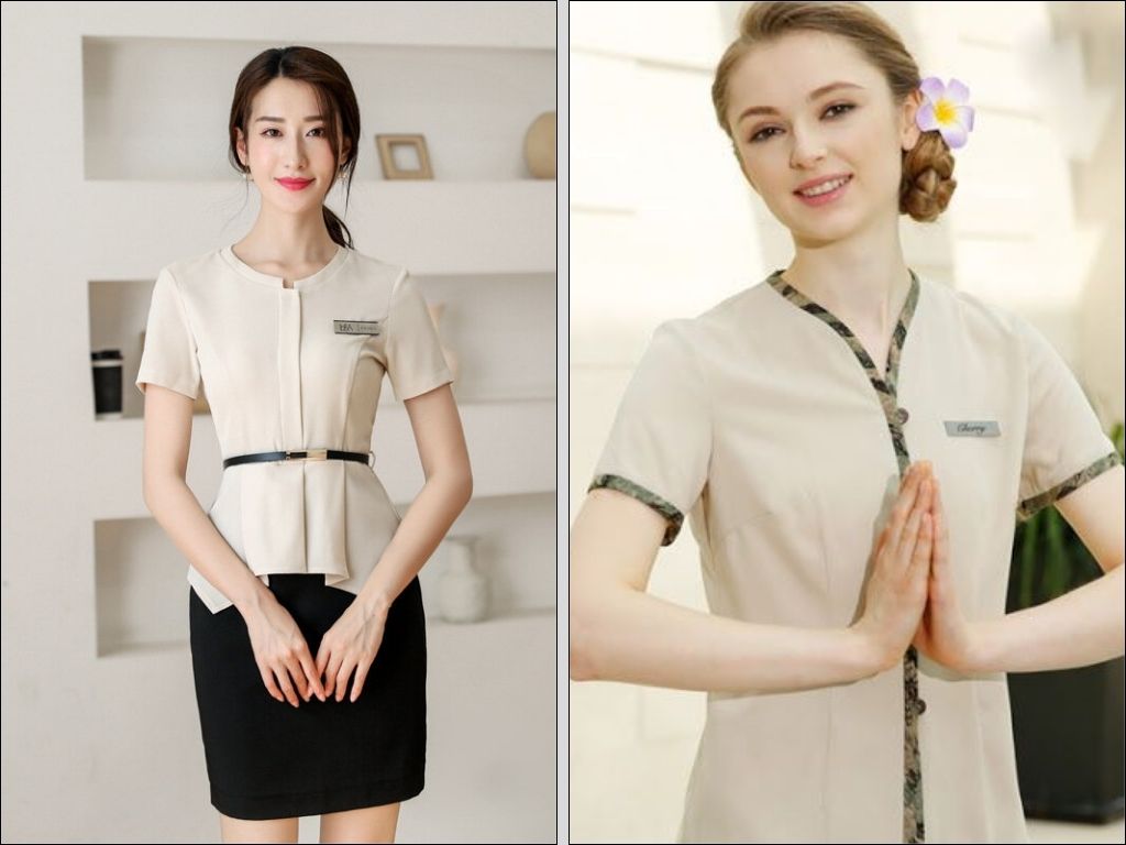 Đồng phục đồng bộ, thiết kế tinh tế thể hiện sự sang trọng của bạn