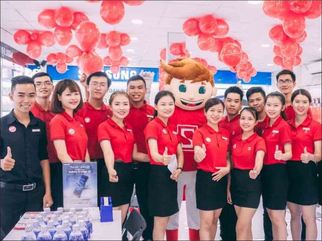 Đồng phục thể hiện môi trường làm việc là năng động