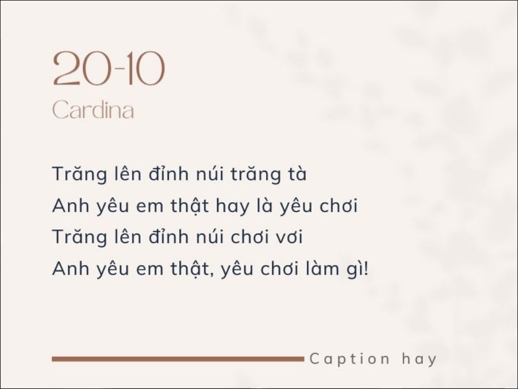 Bạn có thể chọn một câu slogan của đội nhóm