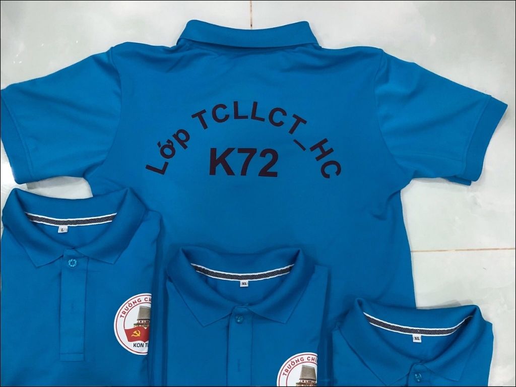 Một chiếc Áo Polo Đồng Phục thanh lịch dễ dàng in ấn