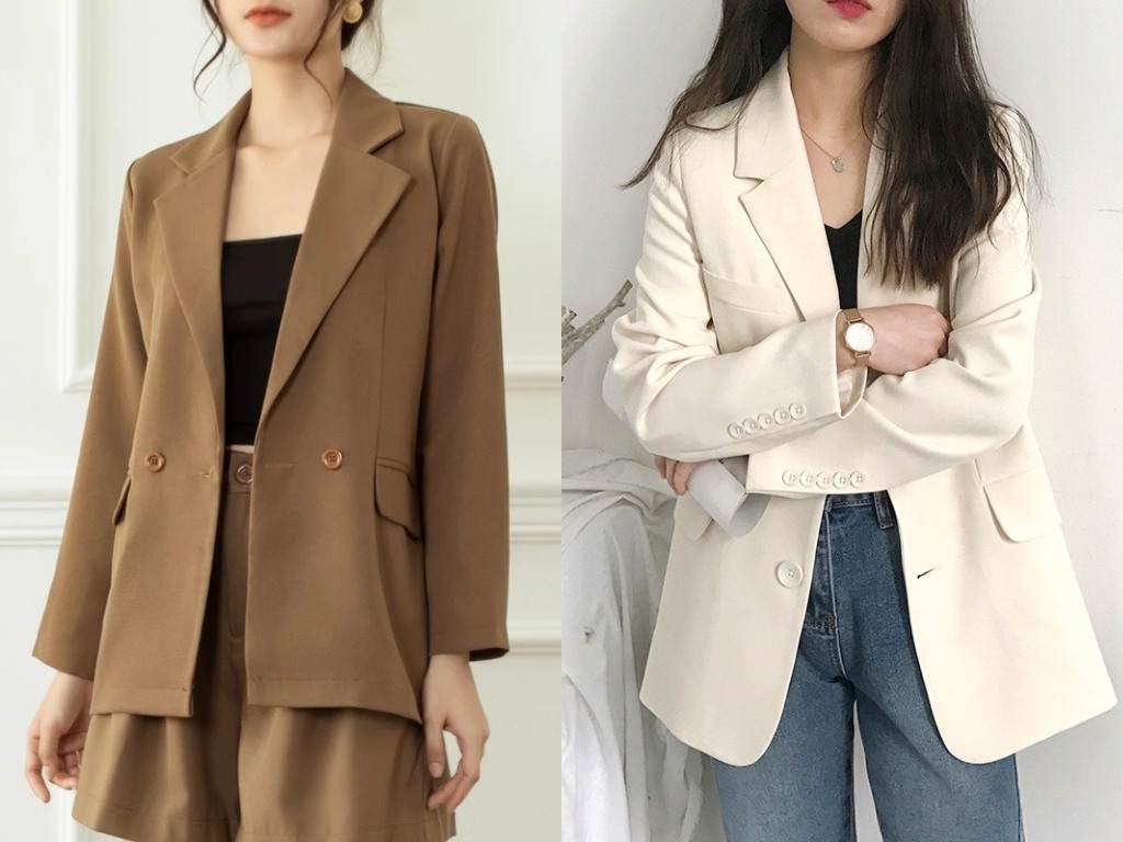 Áo blazer phom rộng là item phải có trong tủ đồ công sở trẻ trung