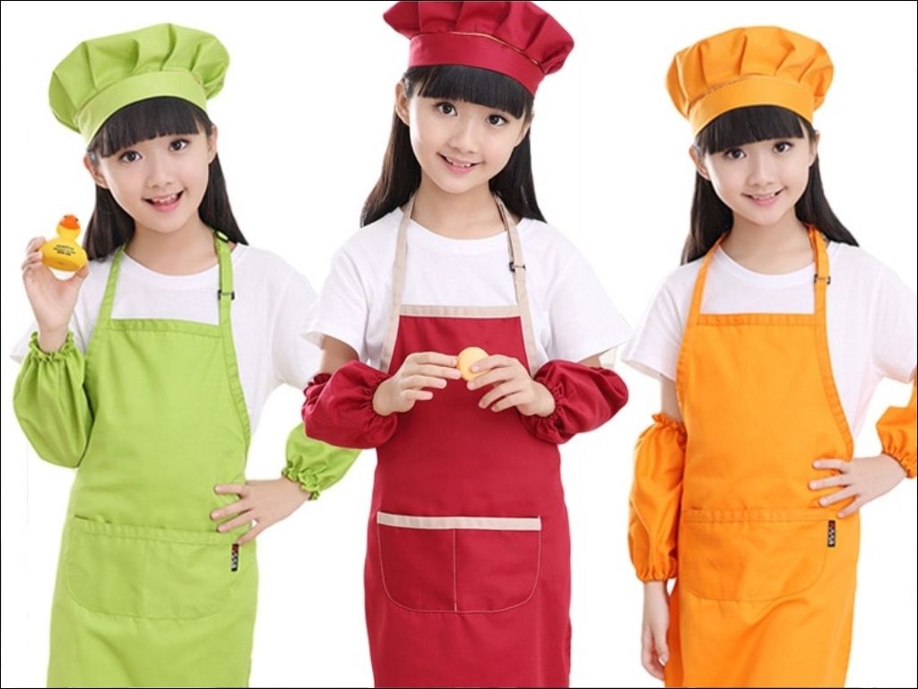 Một chiếc Tạp Dề in một hình ảnh chúc mừng 20 10