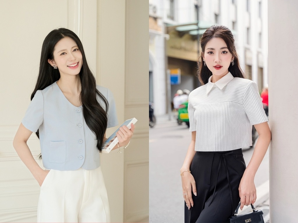 Một mẫu áo croptop công sở đẹp cần có chiều dài đủ đảm bảo sự kín đáo cần thiết