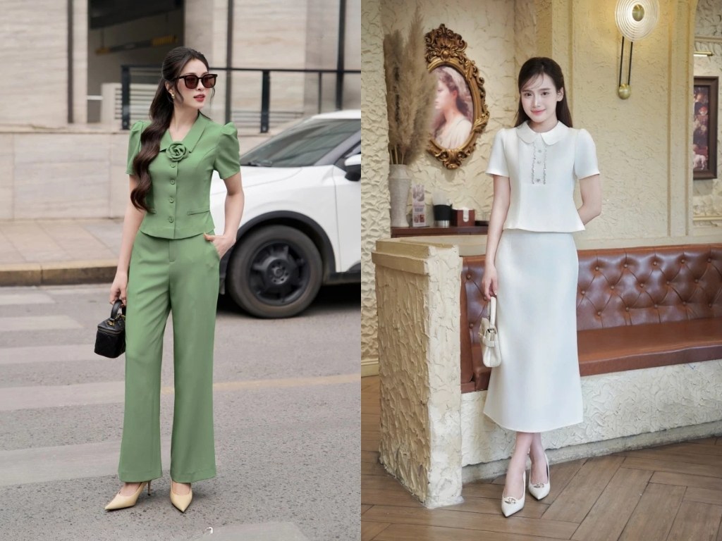 Một bộ công sở nữ đẹp cần có kiểu dáng giúp tôn vóc dáng cơ thể