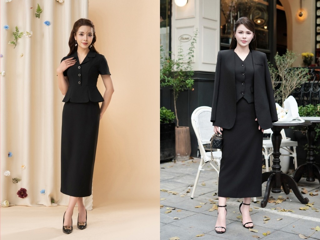 Bạn nên chọn những bộ công sở có gam màu trung tính để dễ phối đồ