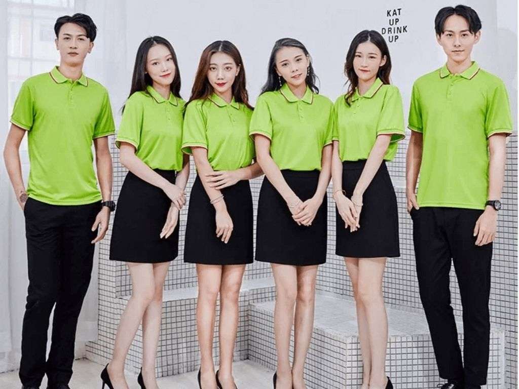 Đồng phục Trang Anh có đường may kĩ càng