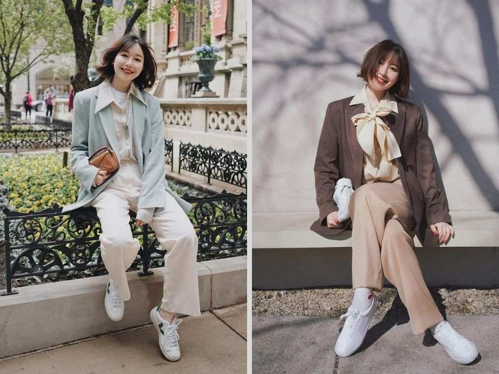 Giày sneaker hợp với trang phục thường ngày