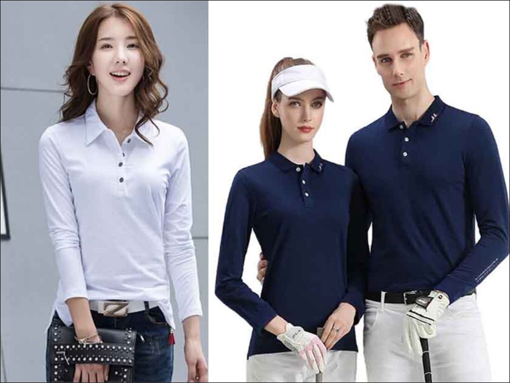 Áo thun polo tay dài cho những ngày thời tiết se lạnh