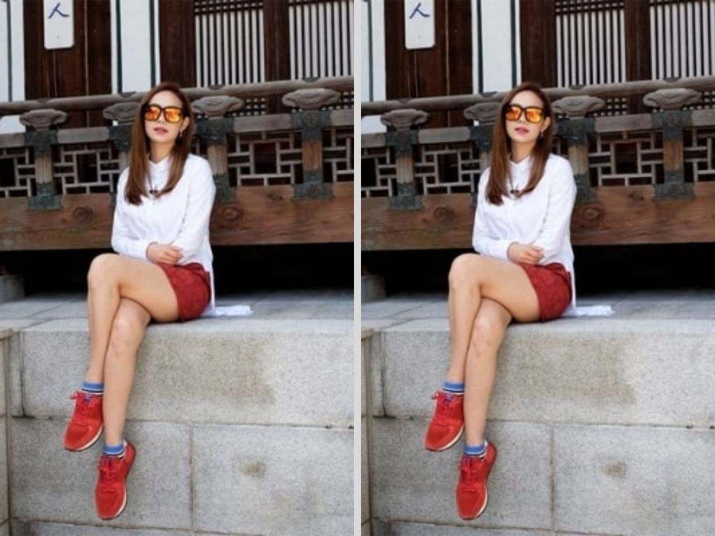 Giày thể thao đỏ kết hợp với trang phục gì cho bạn lựa chọn