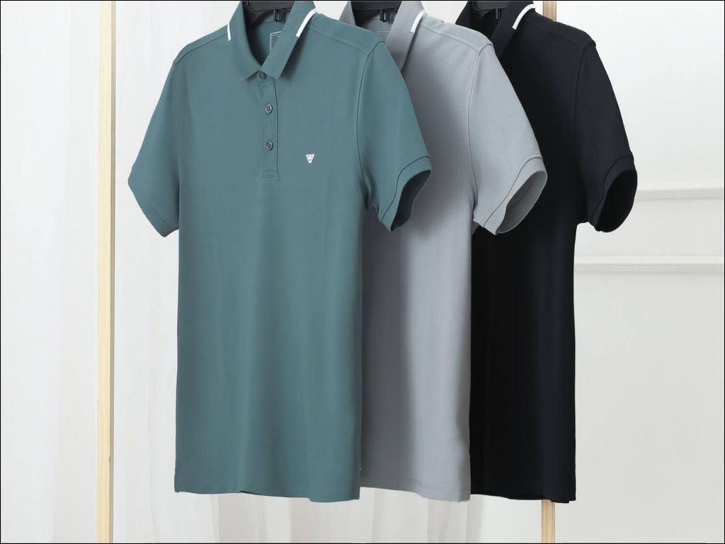 Áo đồng phục Polo có thiết kế đặc trưng và phổ biến