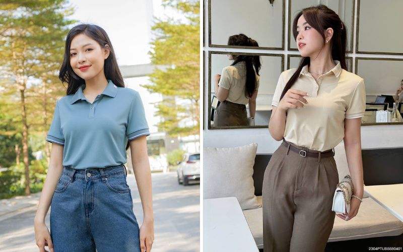 Áo chất lượng cao sẽ gúp bạn giữ được form dáng