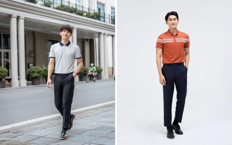Giày lười là lựa chọn hoàn hảo để bạn hoàn thiện set đồ áo polo quần tây