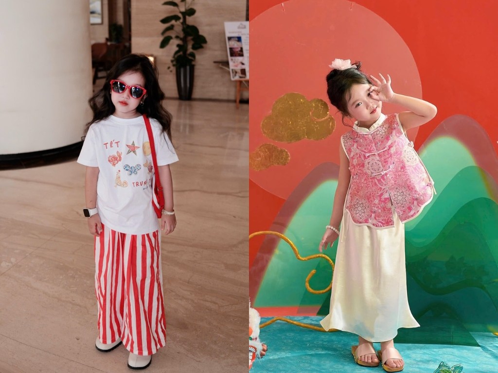 Trang phục Trung thu cho trẻ em có thiết kế đa dạng phong cách