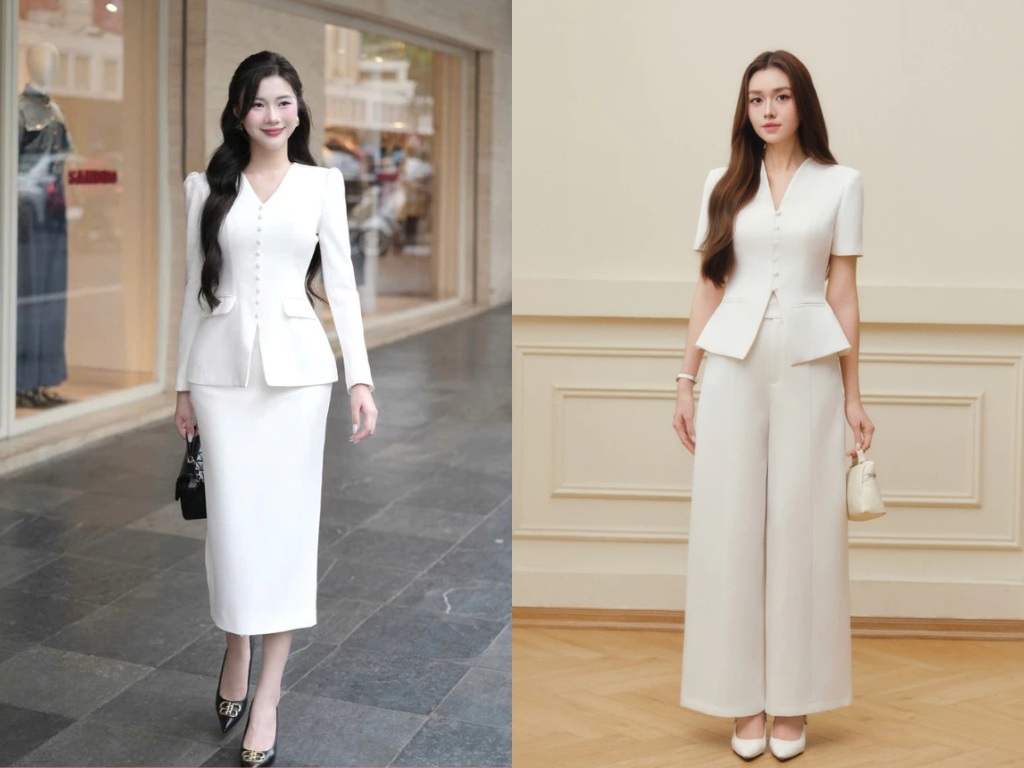 Những bộ đồ công sở đẹp nhất năm phải có phom dáng chuẩn giúp tôn vóc dáng cơ thể