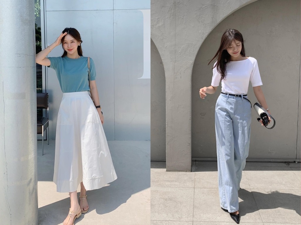 Áo thun công sở thường có phom regular-fit