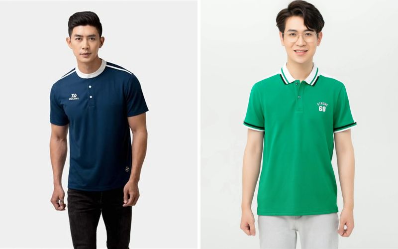 Áo polo màu xanh dương phù hợp với các công ty công nghệ
