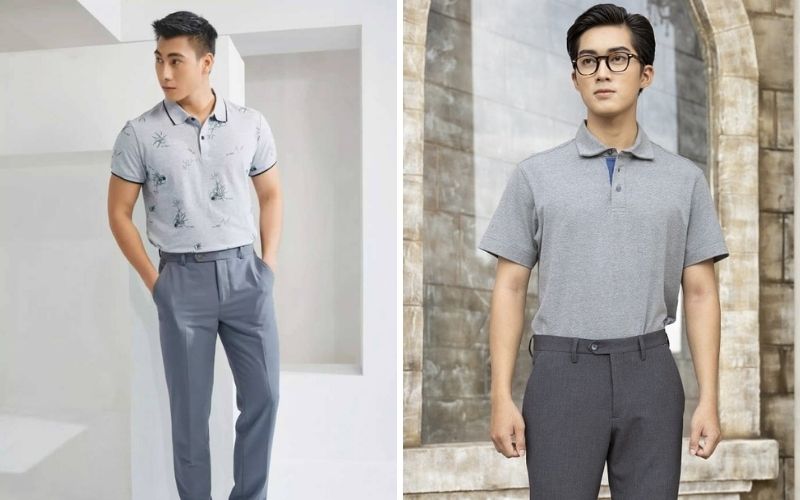 Bộ đôi quần âu áo polo chính là câu trả lời hoàn hảo cho phong cách này