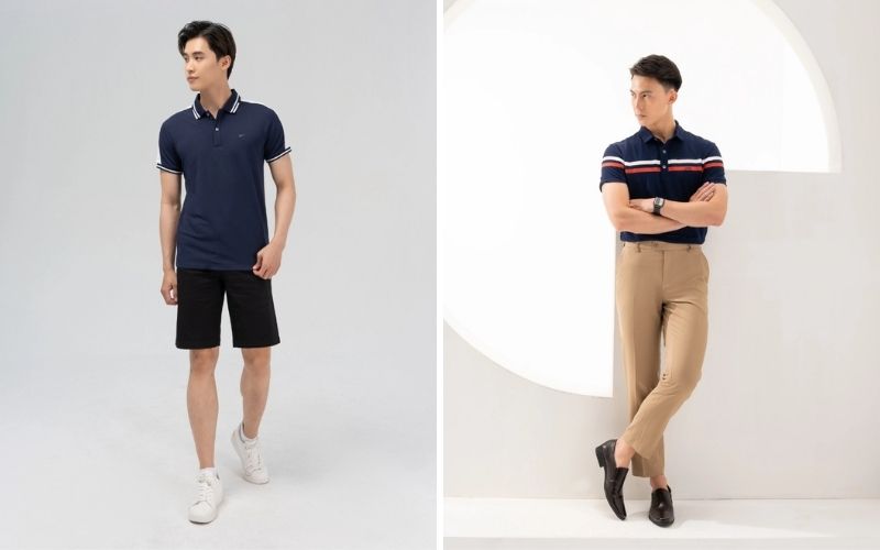 Màu logo đỏ sẽ tạo ra sự tương phản nổi bật và sang trọng