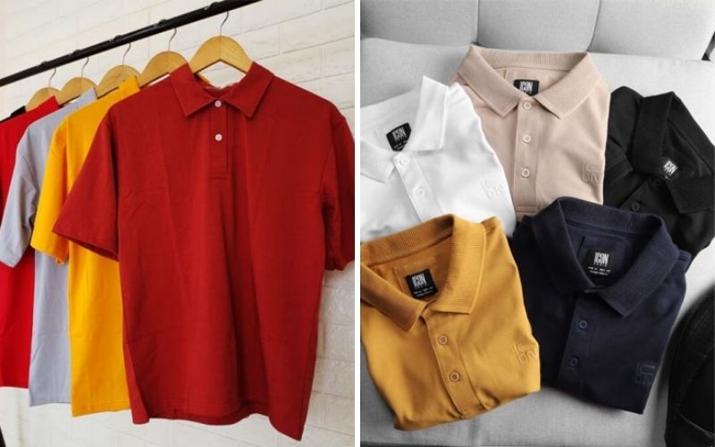 Gấp áo polo đồng phục giúp tủ đồ của bạn gọn gàng