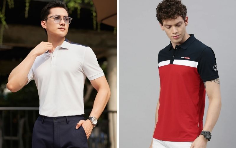 Vị trí sau gáy tạo ra một điểm nhấn đầy tinh tế và cao cấp cho chiếc áo