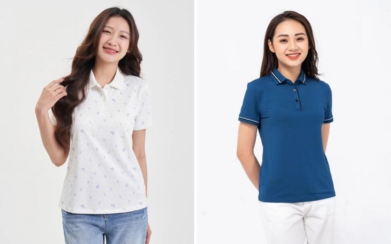 Bạn nên chọn một chiếc áo polo nữ đẹp có màu sắc tươi sáng