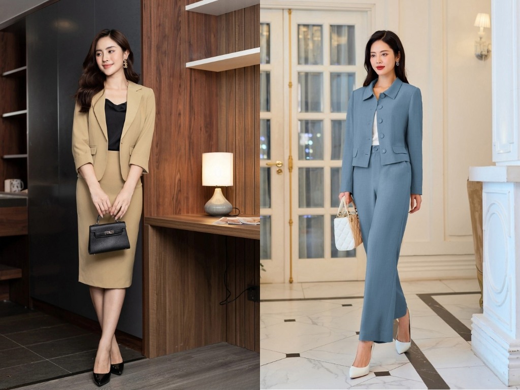 Bạn nên ưu tiện chọn những item công sở vừa vặn với vóc dáng cơ thể