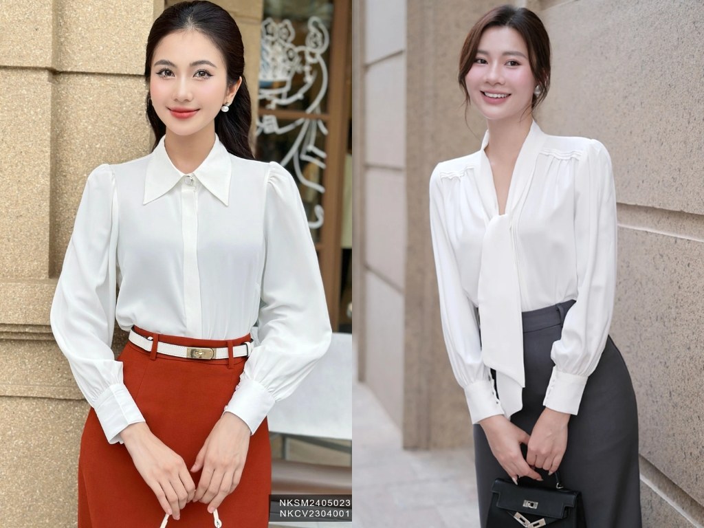 Một chiếc áo sơ mi dài tay đẹp cần đứng form và vừa vặn với vóc dáng cơ thể