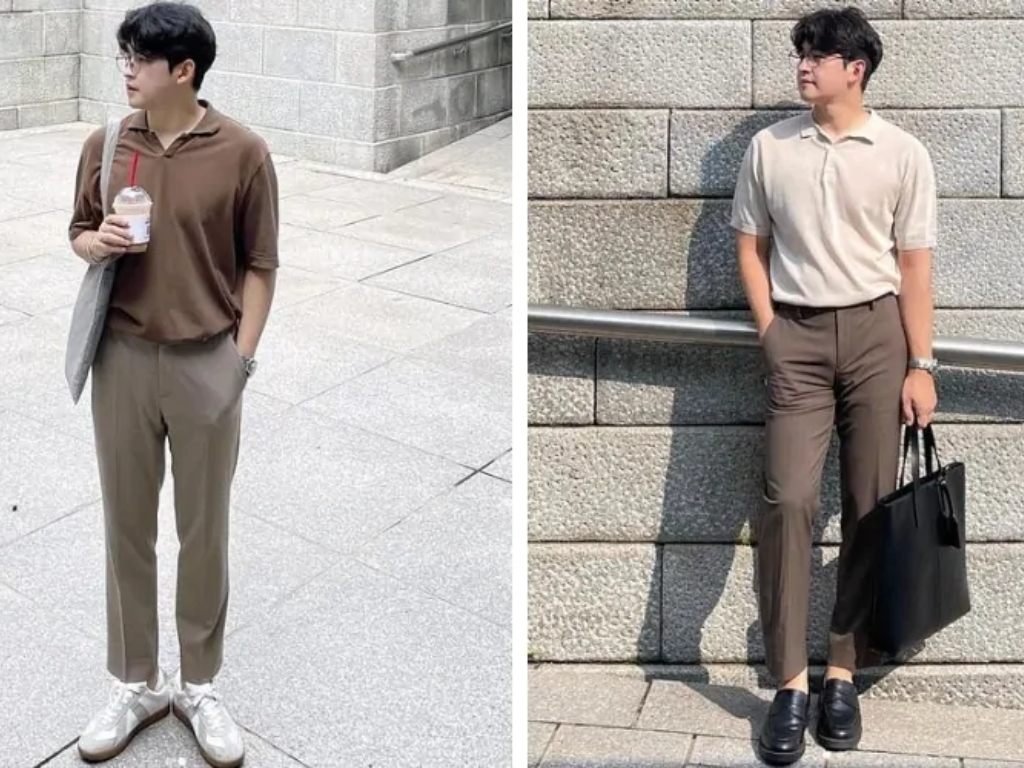 Trang phục công sở phong cách smart casual mang lại vẻ ngoài năng động cho người mặc