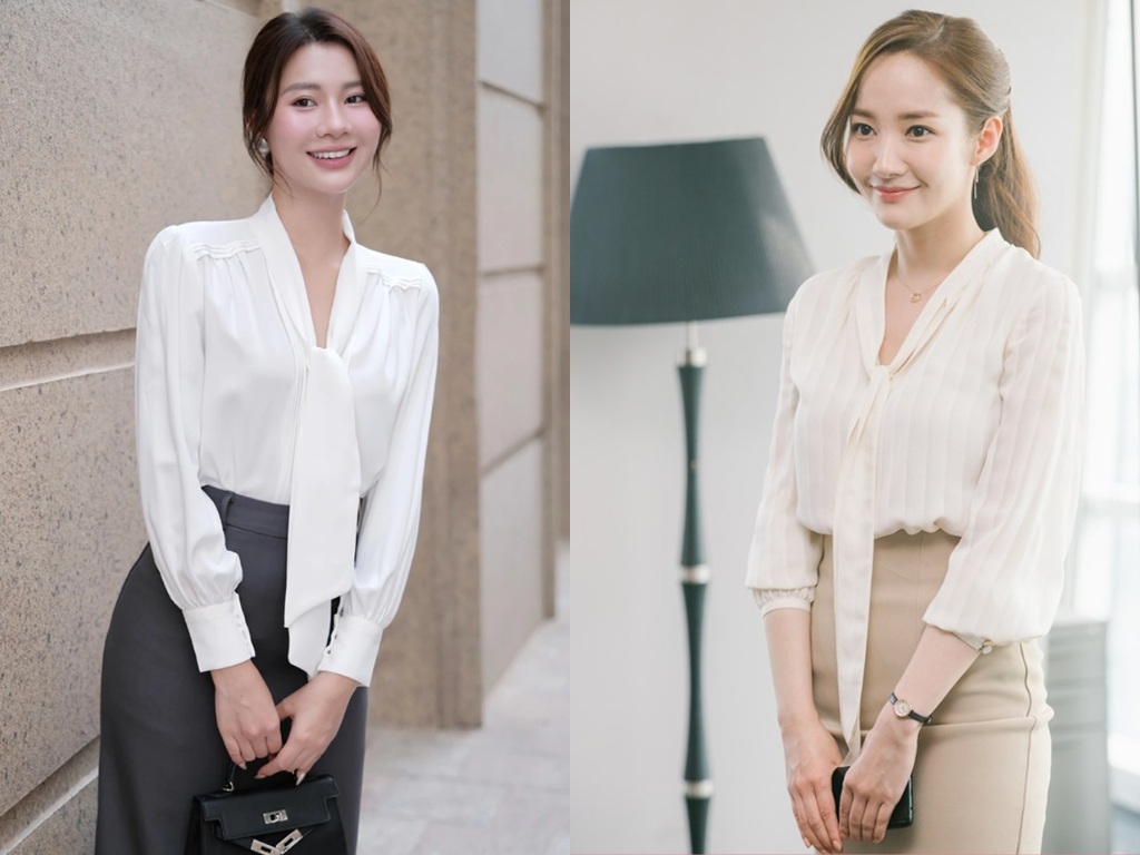 Bạn nên chọn lớp trang điểm nhẹ nhàng và mái tóc gọn gàng sẽ giúp vẻ ngoài thêm chuyên nghiệp