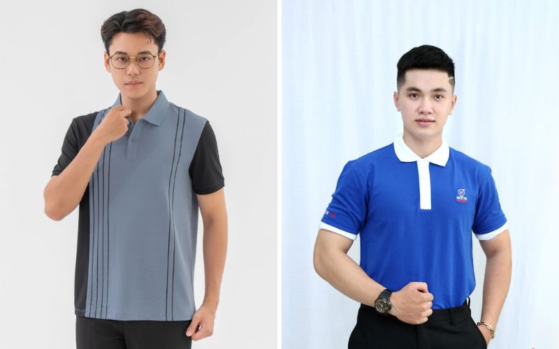 Áo polo chiếm ưu thế tuyệt đối nhờ thiết kế cổ bẻ lịch sự