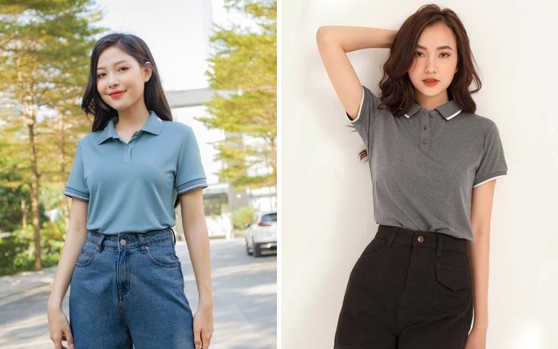 Bạn nên chọn những chiếc áo polo nữ có màu sắc tươi sáng