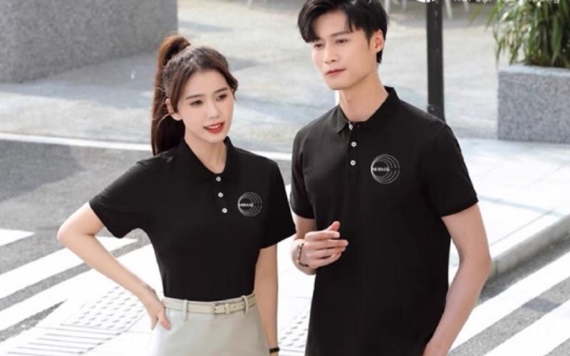 Ưu điểm lớn của đồng phục công ty đen là khả năng "đánh lừa thị giác"