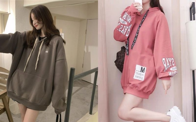 Phong cách "giấu quần" rất được các bạn trẻ yêu thích