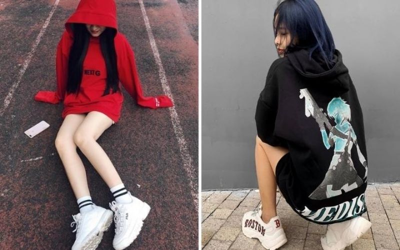 Bạn nên chọn giày thể thao đế độn