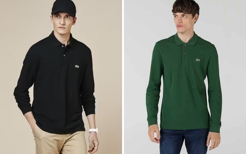 Áo polo tay dài là sự kết hợp hoàn hảo giữa áo polo và áo thun tay dài