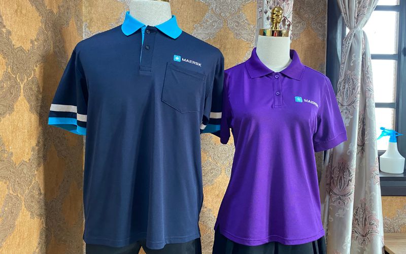 Nhất Khoa sử dụng vải cá sấu poly cao cấp, bề mặt đan mắt lưới thoáng khí, co giãn nhẹ