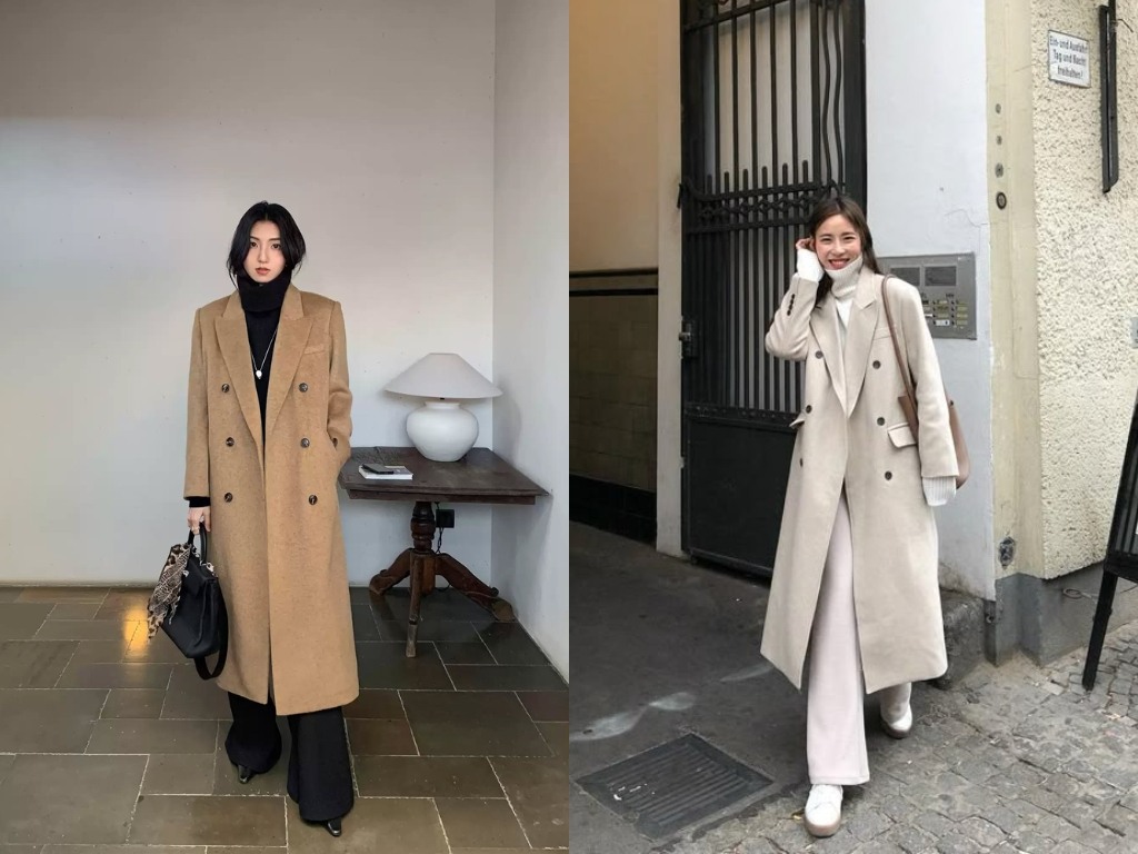 Cách phối đồ cho phong cách công sở mùa đông