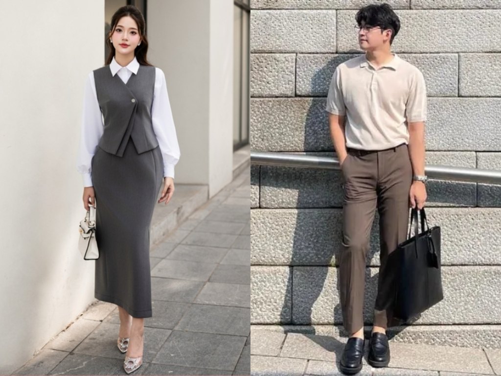 Bạn nên chọn trang phục công sở vừa vặn với vóc dáng cơ thể