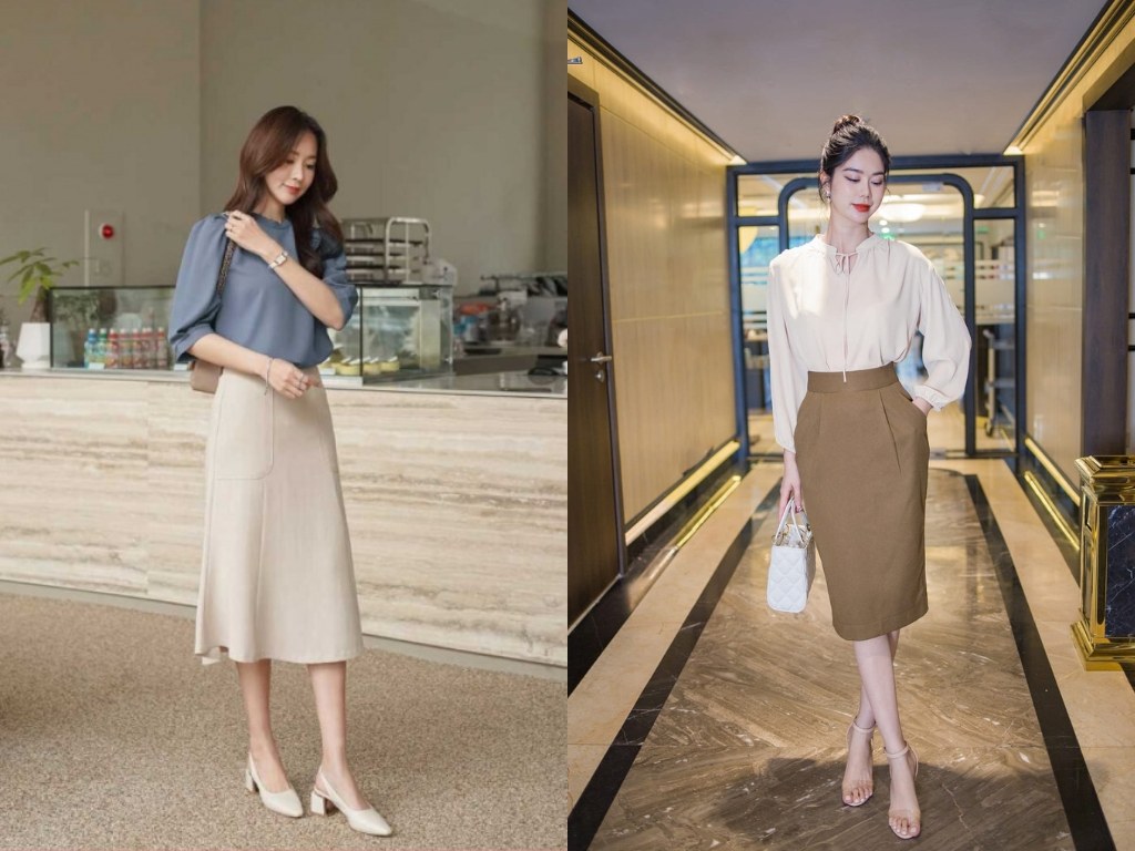 Một bộ trang phục đẹp công sở cần đảm bảo sự kín đáo và lịch sự