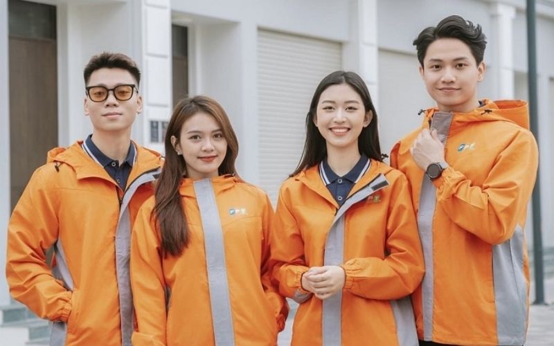 Đồng phục mùa đông giúp doanh nghiệp nhận diện thương hiệu