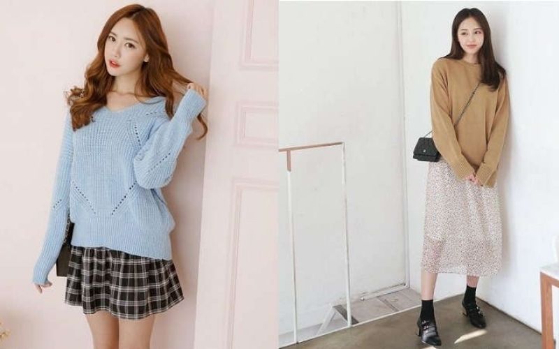 Một chiếc áo len mùa đông dệt từ sợi cotton mang lại cho bạn cảm giác mềm mại