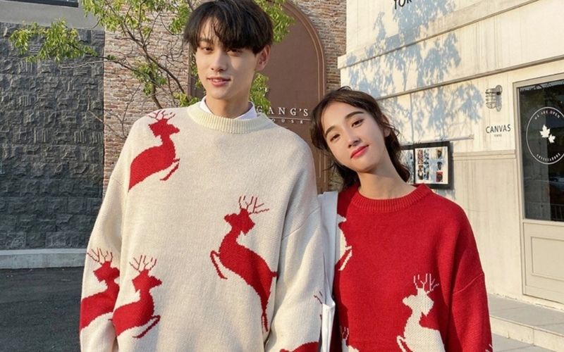 Set đồ này mang lại phong cách Hàn Quốc dịu dàng