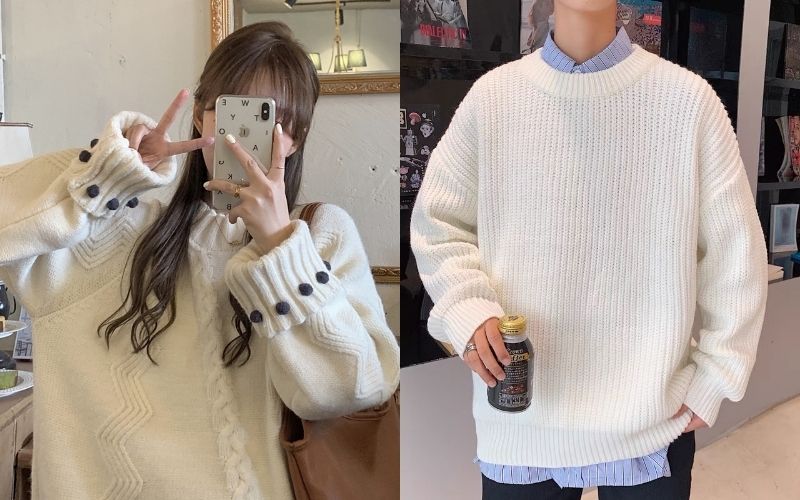 Sự mềm mại của len cân bằng hoàn hảo với độ cứng của da bạn