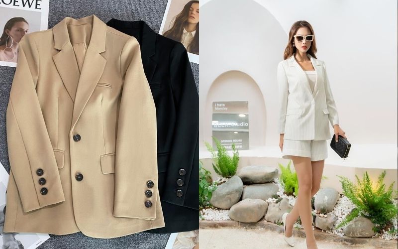 Áo khoác blazer là lựa chọn mà bạn không thể bỏ qua