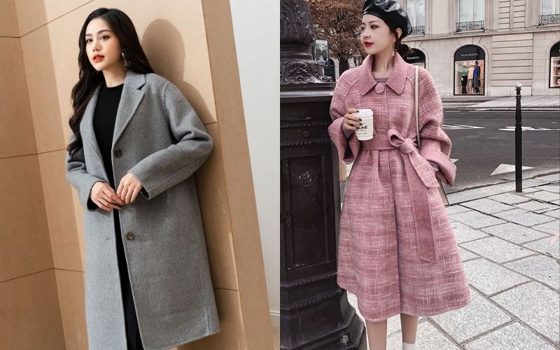 Áo khoác dạ dáng dài là lựa chọn phù hợp nhất dành cho bạn