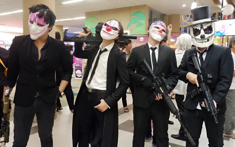 Ý tưởng trang phục halloween cho nhóm bạn nam