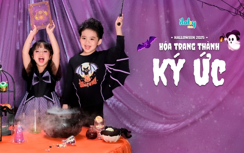 ILABY nổi bật với các mẫu quần áo halloween cho bé có thiết kế năng động và thoải mái